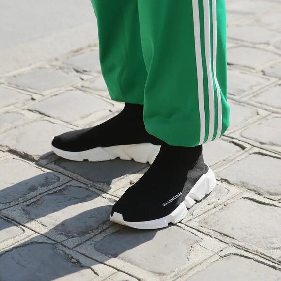 Balenciaga Speed Sneaker Black Size 8 - Picture 1 of 8